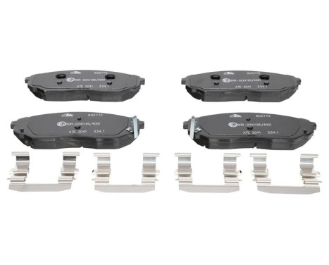 Brake Pad Set, disc brake 13.0460-5772.2 ATE, Image 3