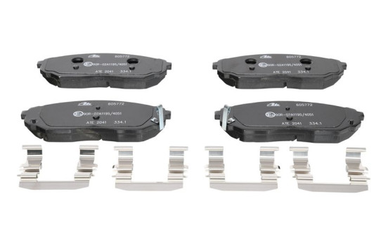 Brake Pad Set, disc brake 13.0460-5772.2 ATE, Image 3