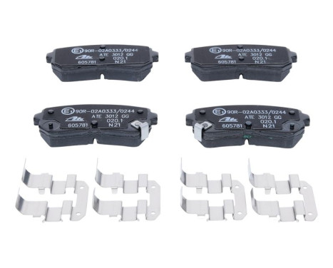 Brake Pad Set, disc brake 13.0460-5781.2 ATE, Image 3