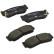 Brake Pad Set, disc brake 13.0460-5782.2 ATE