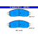 Brake Pad Set, disc brake 13.0460-5783.2 ATE