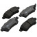 Brake Pad Set, disc brake 13.0460-5784.2 ATE