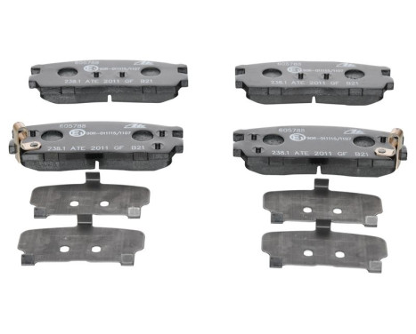 Brake Pad Set, disc brake 13.0460-5788.2 ATE, Image 3