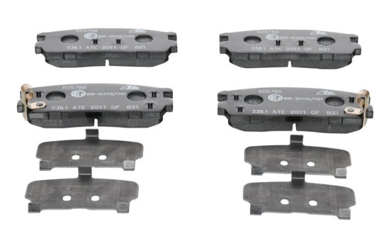 Brake Pad Set, disc brake 13.0460-5788.2 ATE, Image 3