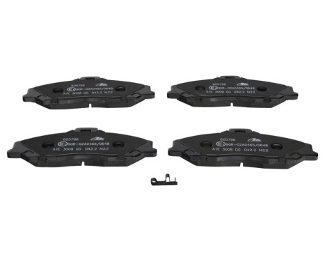 Brake pad set, disc brake 13.0460-5796.2 ATE, Image 2