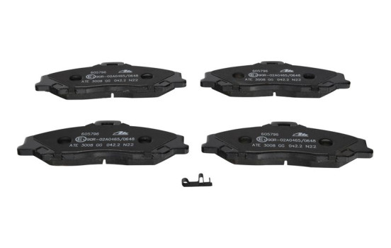 Brake pad set, disc brake 13.0460-5796.2 ATE, Image 2