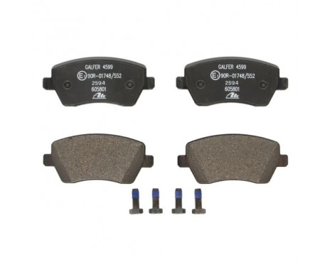 Brake Pad Set, disc brake 13.0460-5801.2 ATE