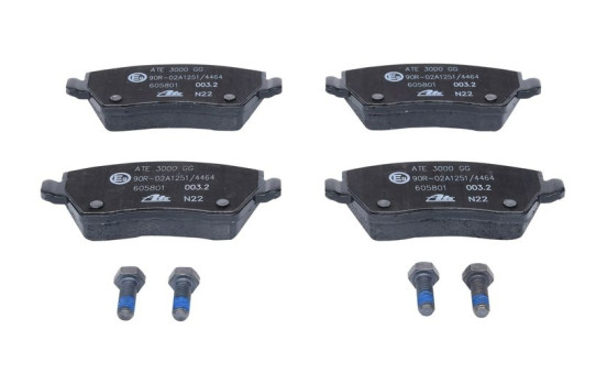 Brake Pad Set, disc brake 13.0460-5801.2 ATE, Image 3