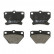 Brake Pad Set, disc brake 13.0460-5812.2 ATE