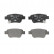 Brake Pad Set, disc brake 13.0460-5814.2 ATE