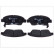 Brake Pad Set, disc brake 13.0460-5820.2 ATE