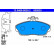 Brake Pad Set, disc brake 13.0460-5830.2 ATE, Thumbnail 2