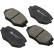 Brake Pad Set, disc brake 13.0460-5834.2 ATE