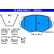 Brake Pad Set, disc brake 13.0460-5834.2 ATE, Thumbnail 2