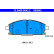 Brake Pad Set, disc brake 13.0460-5842.2 ATE, Thumbnail 2