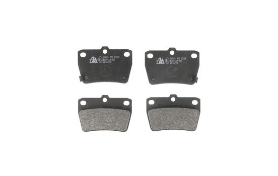 Brake Pad Set, disc brake 13.0460-5849.2 ATE