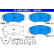 Brake Pad Set, disc brake 13.0460-5860.2 ATE, Thumbnail 2