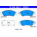 Brake Pad Set, disc brake 13.0460-5863.2 ATE, Thumbnail 3