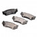 Brake Pad Set, disc brake 13.0460-5864.2 ATE