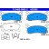 Brake Pad Set, disc brake 13.0460-5865.2 ATE