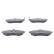 Brake Pad Set, disc brake 13.0460-5875.2 ATE