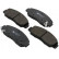 Brake Pad Set, disc brake 13.0460-5878.2 ATE