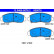 Brake Pad Set, disc brake 13.0460-5878.2 ATE, Thumbnail 2