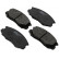 Brake Pad Set, disc brake 13.0460-5889.2 ATE