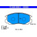 Brake Pad Set, disc brake 13.0460-5889.2 ATE, Thumbnail 2