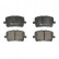 Brake Pad Set, disc brake 13.0460-5891.2 ATE