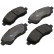 Brake Pad Set, disc brake 13.0460-5895.2 ATE