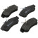 Brake Pad Set, disc brake 13.0460-5950.2 ATE