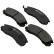 Brake Pad Set, disc brake 13.0460-5958.2 ATE