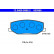 Brake Pad Set, disc brake 13.0460-5966.2 ATE, Thumbnail 2