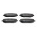 Brake Pad Set, disc brake 13.0460-5966.2 ATE, Thumbnail 3