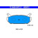 Brake Pad Set, disc brake 13.0460-5973.2 ATE