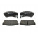 Brake Pad Set, disc brake 13.0460-5985.2 ATE