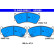 Brake Pad Set, disc brake 13.0460-5988.2 ATE, Thumbnail 2