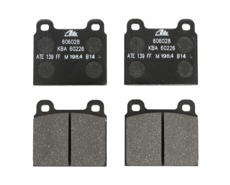 Brake Pad Set, disc brake 13.0460-6028.2 ATE