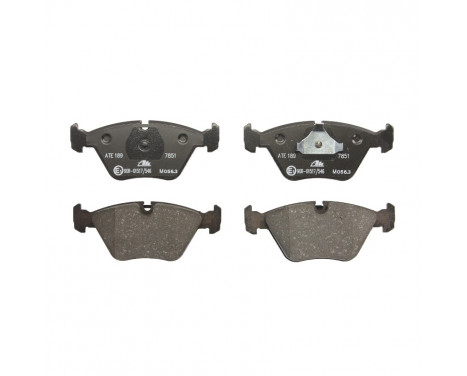 Brake Pad Set, disc brake 13.0460-6033.2 ATE