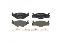 Brake Pad Set, disc brake 13.0460-7032.2 ATE