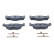 Brake Pad Set, disc brake 13.0460-7032.2 ATE, Thumbnail 3