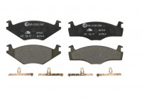 Brake Pad Set, disc brake 13.0460-7033.2 ATE