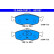 Brake Pad Set, disc brake 13.0460-7057.2 ATE, Thumbnail 2