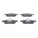 Brake Pad Set, disc brake 13.0460-7057.2 ATE, Thumbnail 3