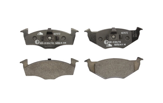 Brake Pad Set, disc brake 13.0460-7072.2 ATE