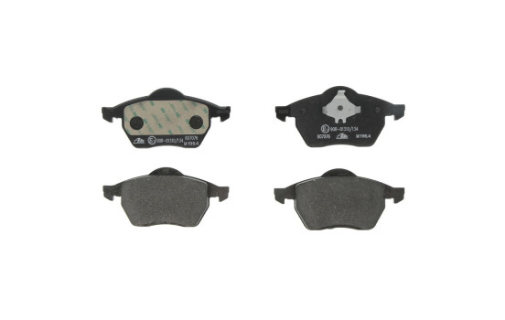 Brake Pad Set, disc brake 13.0460-7076.2 ATE