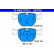 Brake Pad Set, disc brake 13.0460-7078.2 ATE, Thumbnail 2