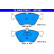 Brake Pad Set, disc brake 13.0460-7080.2 ATE, Thumbnail 2