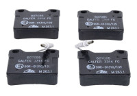 Brake Pad Set, disc brake 13.0460-7085.2 ATE